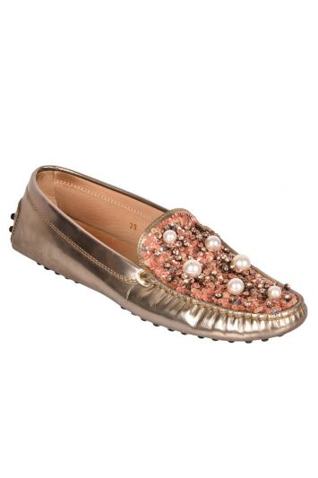 TODS STUDDED LOAFERS