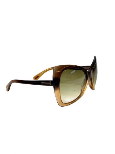 TOM FORD OVERSIZED BUTTERFLY CAT EYE SUNGLASSES