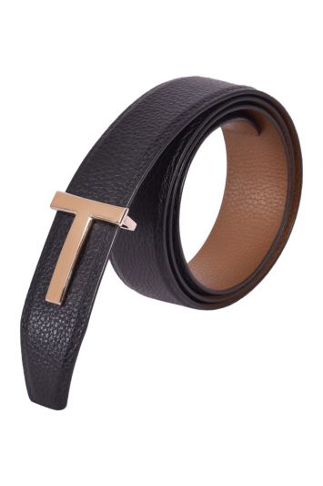 Tom Ford T-Logo Reversible Belt