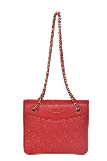 Tory Burch Red Fleming Shoulder Bag