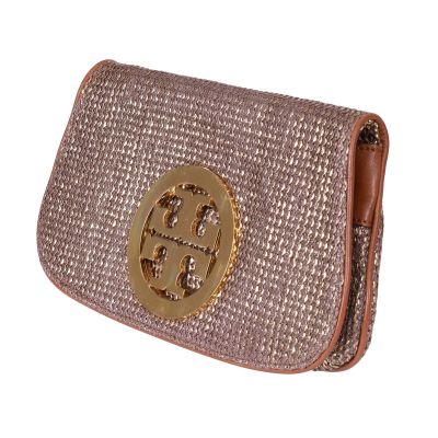 TORY BURCH LOGO CLUTCH