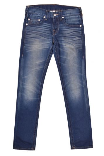 True Religion Washed Navy Blue Denims