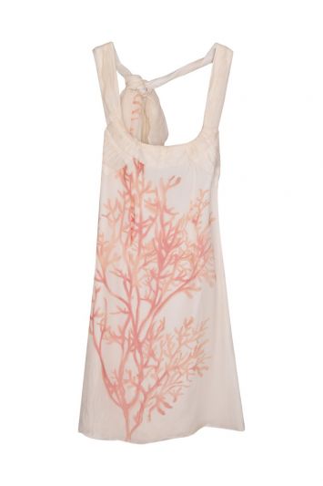 Valentino Roma Seaweed Off White Dress