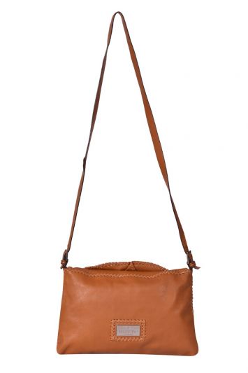 ValentinoGaravani Brown Leather Crossbody Bag