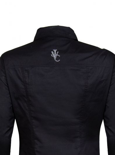 VERSACE JEANS COUTURE BLACK CLASSIC SHIRT