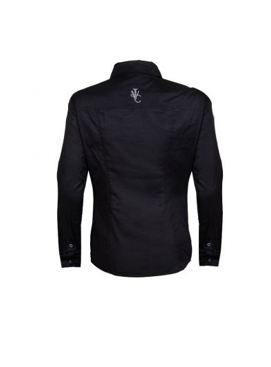 VERSACE JEANS COUTURE BLACK CLASSIC SHIRT