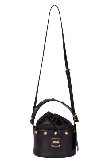 Versace Jeans Couture Studded Logo Bucket bag