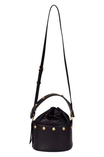 Versace Jeans Couture Studded Logo Bucket bag