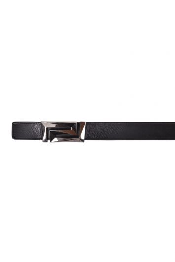 Versace Leather Buckle Belt