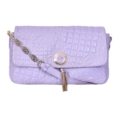 VERSACE QUILTED SHOULDER BAG