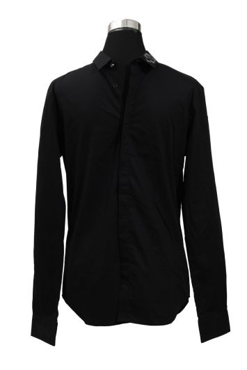 Versace Versus Size L Black Collar Shirt