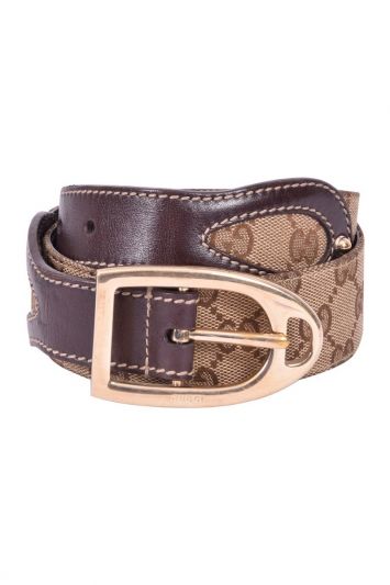 Gucci GG Monogram Buckle Belt RT91-10