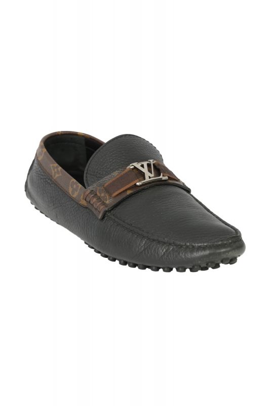 LOUIS VUITTON SIZE 7.5/ EU 42HOCKENHEIM DRIVER LOAFERS