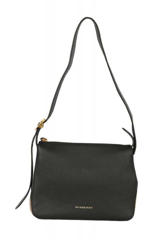 BURBERRY BLACK HELMSLEY CROSSBODY BAG