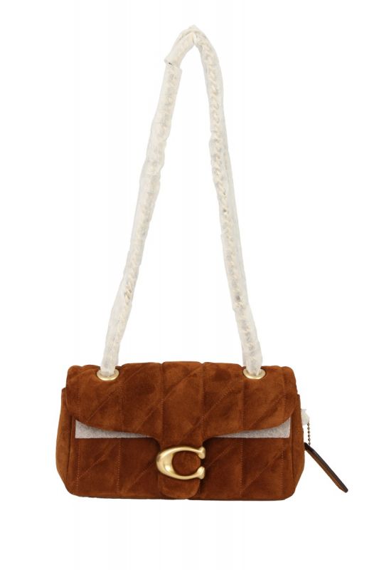 COACH BROWN TABBY SHOULDER BAG