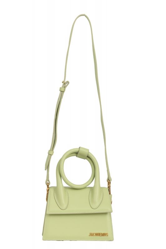 JACQUEMUS GREEN LE CHIQUITO HANDBAG 