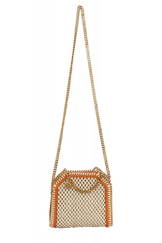 STELLA MC CARTNEY FALABELLA ROPE MESH SLING BAG