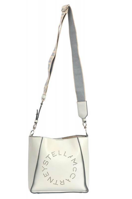 STELLA MC CARTNEY LOGO ALTER MAT SMALL CROSSBODY BAG 