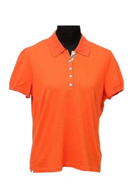 BURBERRY SIZE- SORANGE POLO T-SHIRT