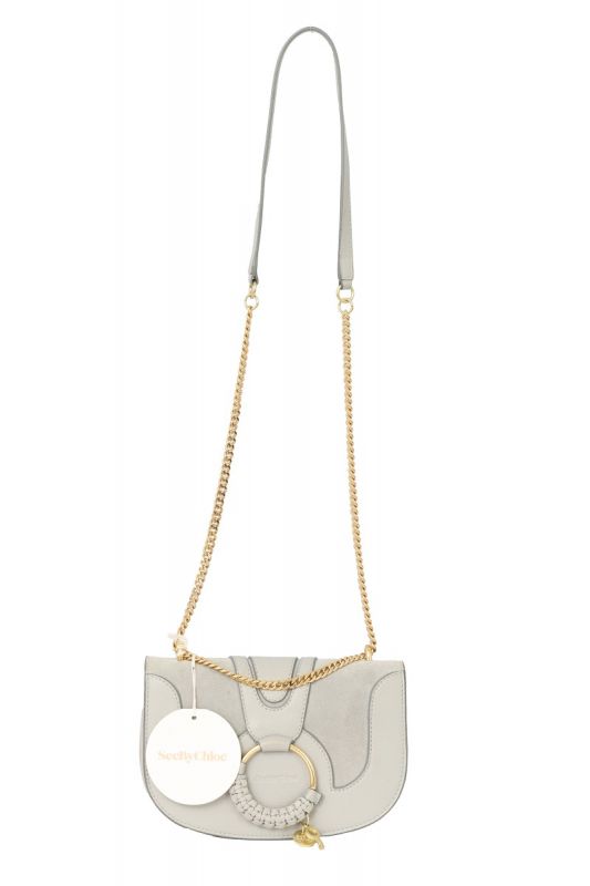 SEE BY CHLOE GREY HANA SHOULDER BAG 