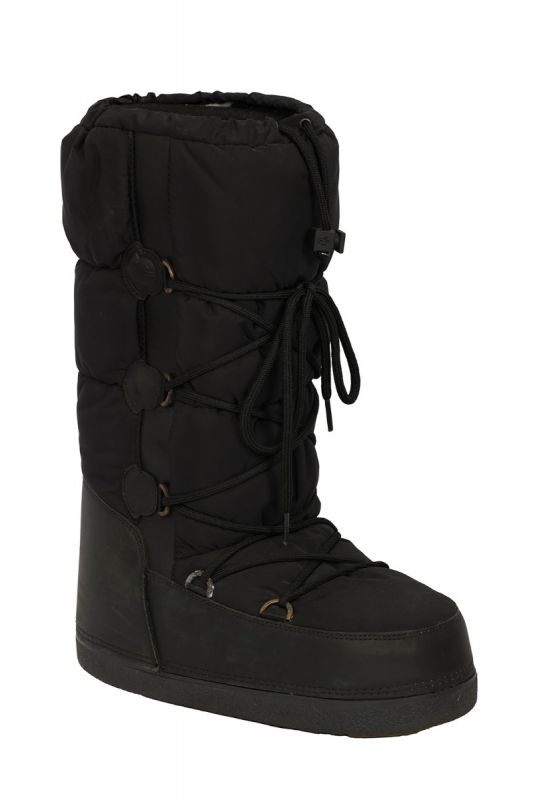 MONCLER SIZE-42 BLACK SNOW BOOTS