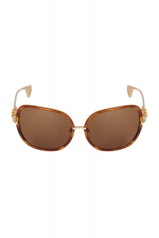 CHROME HEARTS SPLOOGE OVERSIZE SUNGLASSES