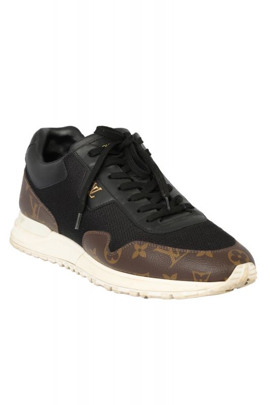 LOUIS VUITTON SIZE- UK 8/ EU 42.5MONOGRAM RUN AWAY LOW TOP TRAINER SNEAKERS
