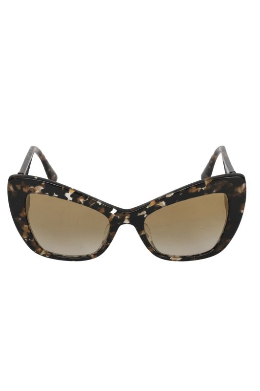 DOLCE & GABBANA MARBLE EFFECT CAT’S EYE SUNGLASSES