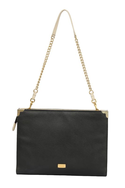 MOSCHINO MENU CLUTCH SLING BAG