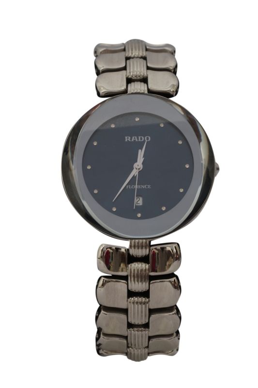 RADO FLORENCE QUARTZ STAINLESS STEEL WATCH