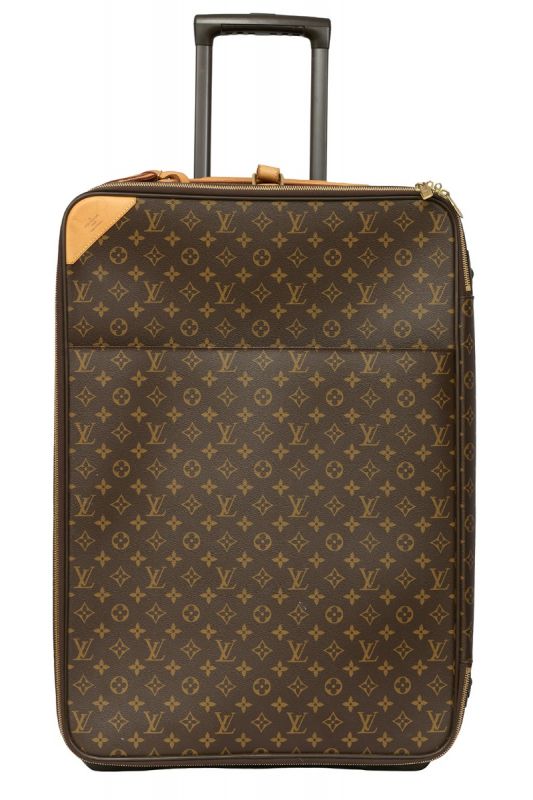 LOUIS VUITTON PEGASE 65 BROWN MONOGRAM SUITCASE 