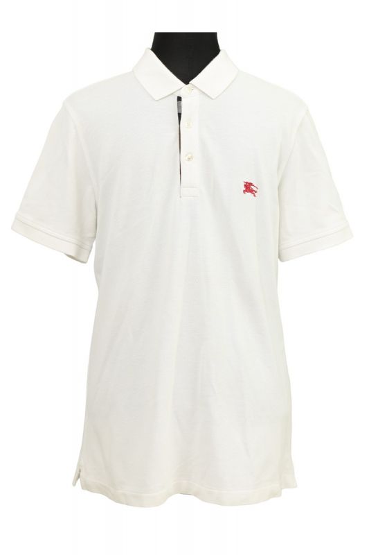 BURBERRY BRIT SIZE- M CHECK PLACKET POLO SHIRT