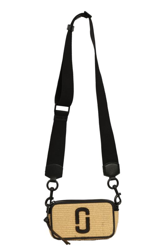 MARC JACOBS WOVEN SNAPSHOT CAMERA BAG 