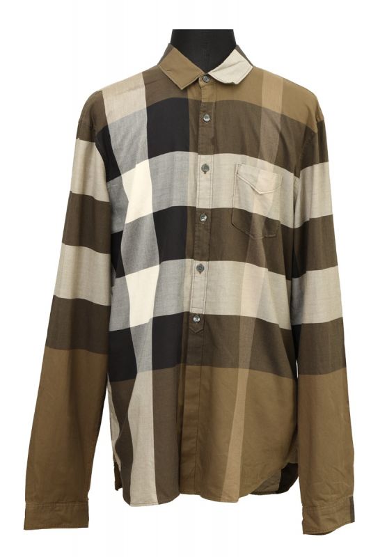 Burberry Size- Large Brown Check Shirt 