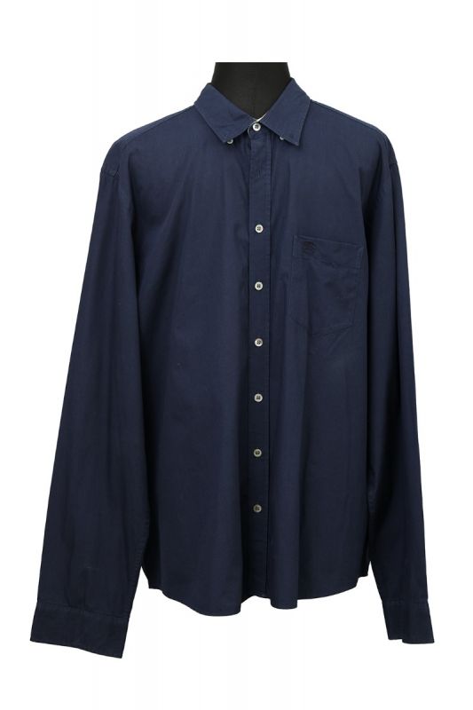 Burberry Size- Large Dark Blue Check Shirt 