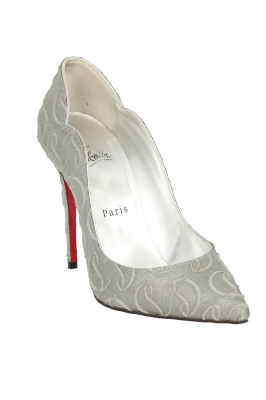 CHRISTIAN LOUBOUTIN SIZE – EU37 GLITTER HEELS 