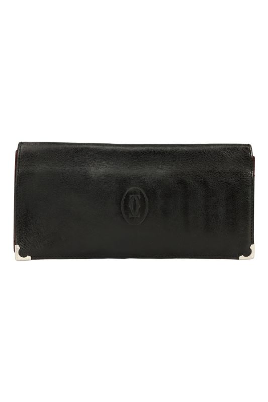 CARTIER MUST DE LINE BIFOLD LONG LEATHER WALLET