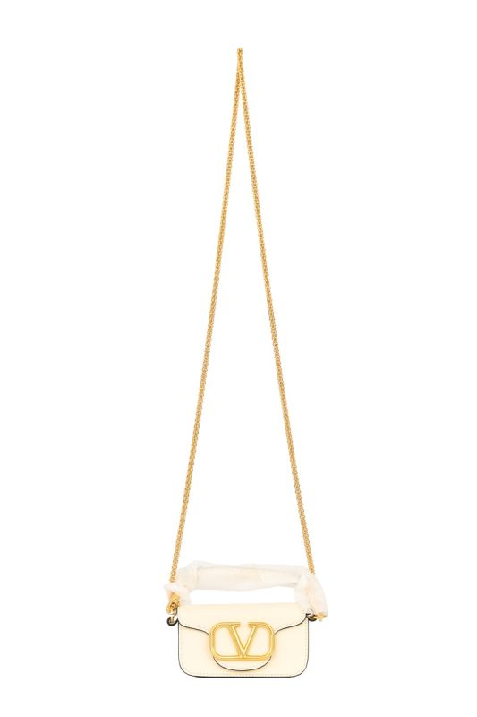 VALENTINO GARAVANI LOCO MICRO BAG WITH CHAIN