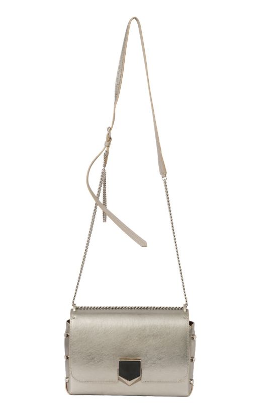 JIMMY CHOO ROCKET PETITE CHAIN SHOULDER BAG
