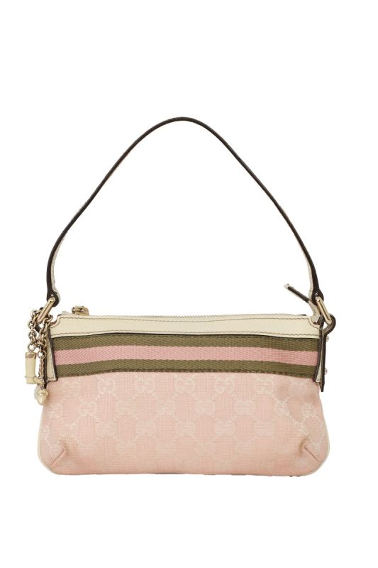 GUCCI GG CANVAS JOLICOEUR POCHETTE BAG  