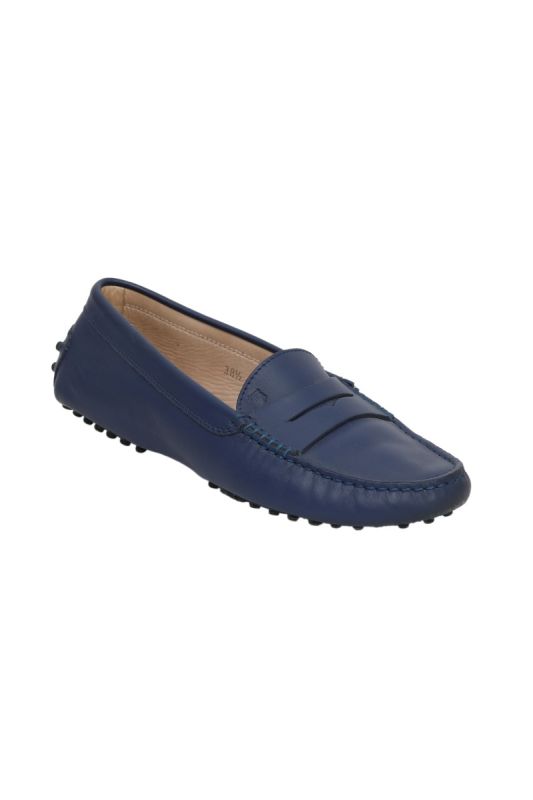 Tod’s EU 38.5Blue Leather Loafers