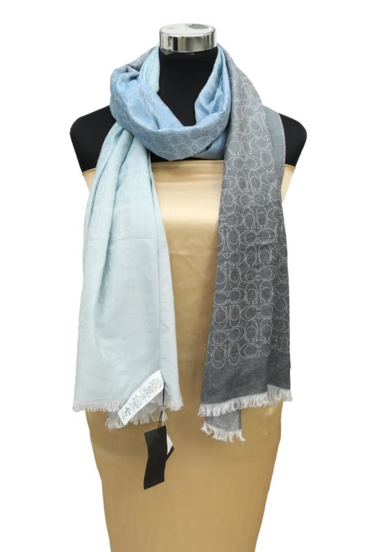 Coach Monogram Ombre Effect Stole