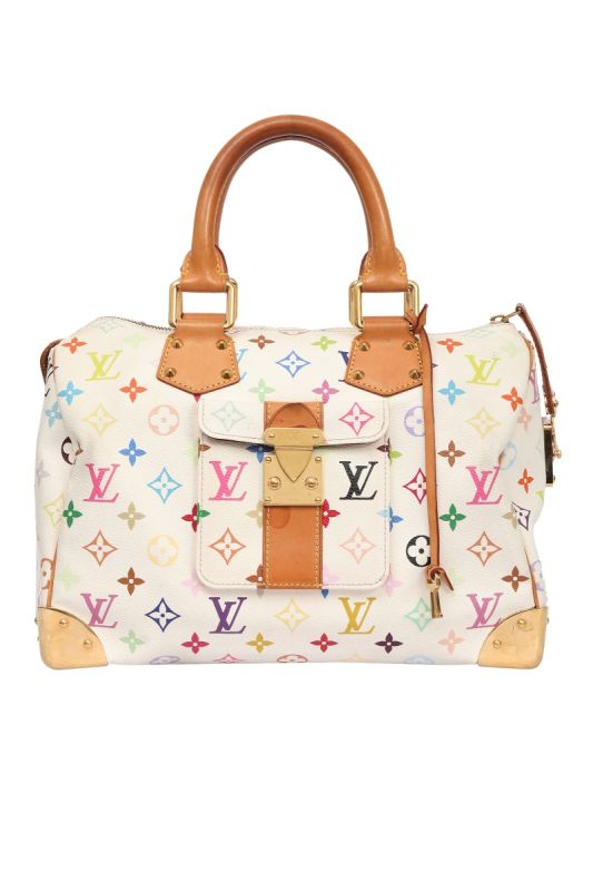 Louis Vuitton X Takashi MurakaiMulticolor Speedy 30  Bag