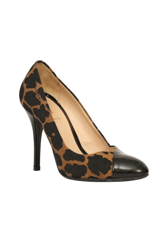 Fendi EU37 Animal Print Heels