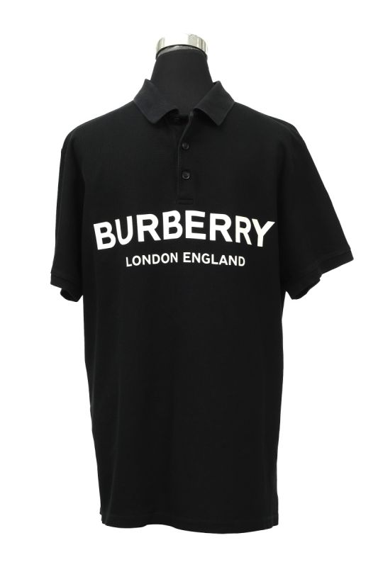 Burberry Size M Polo Logo T Shirt