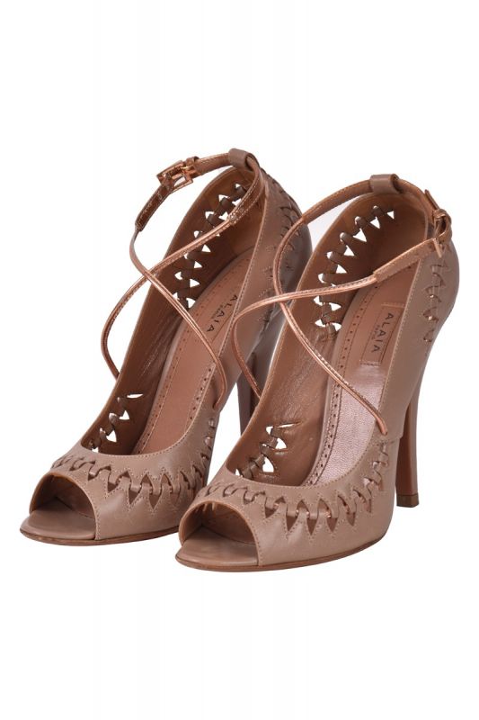Alaia Cut Out Peeptoes