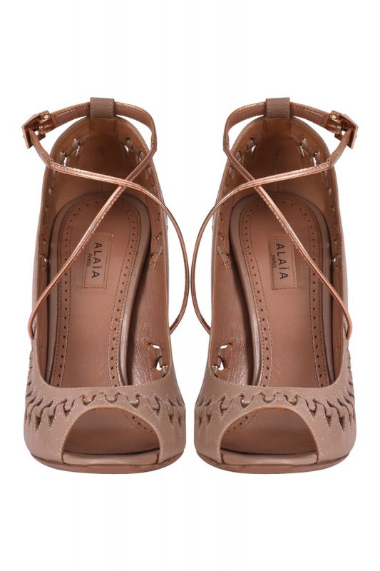 Alaia Cut Out Peeptoes