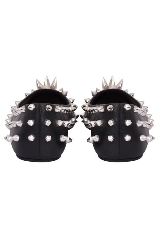 Alexander Mc Queen Punk Stud Ballerina Flats