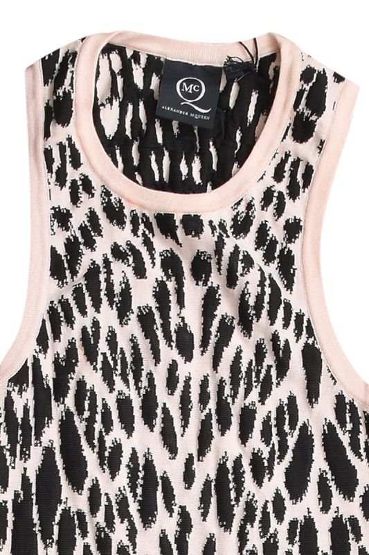Alexander McQueen Animal Printed Dress