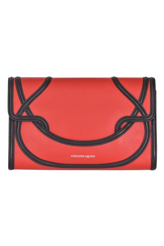 Alexander McQueen Leather Clutch